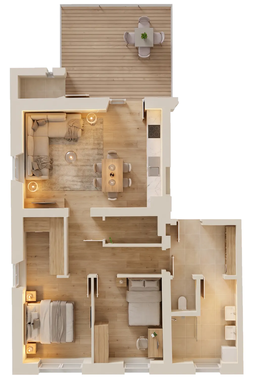 Grundriss TOP 04