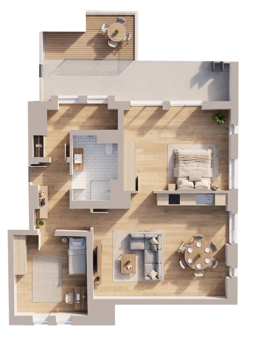 Grundriss TOP 05